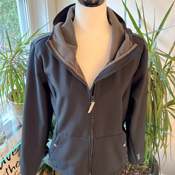 Bench jacket size extra large black outside, gray interior excellent condition - Picture 8 of 12
